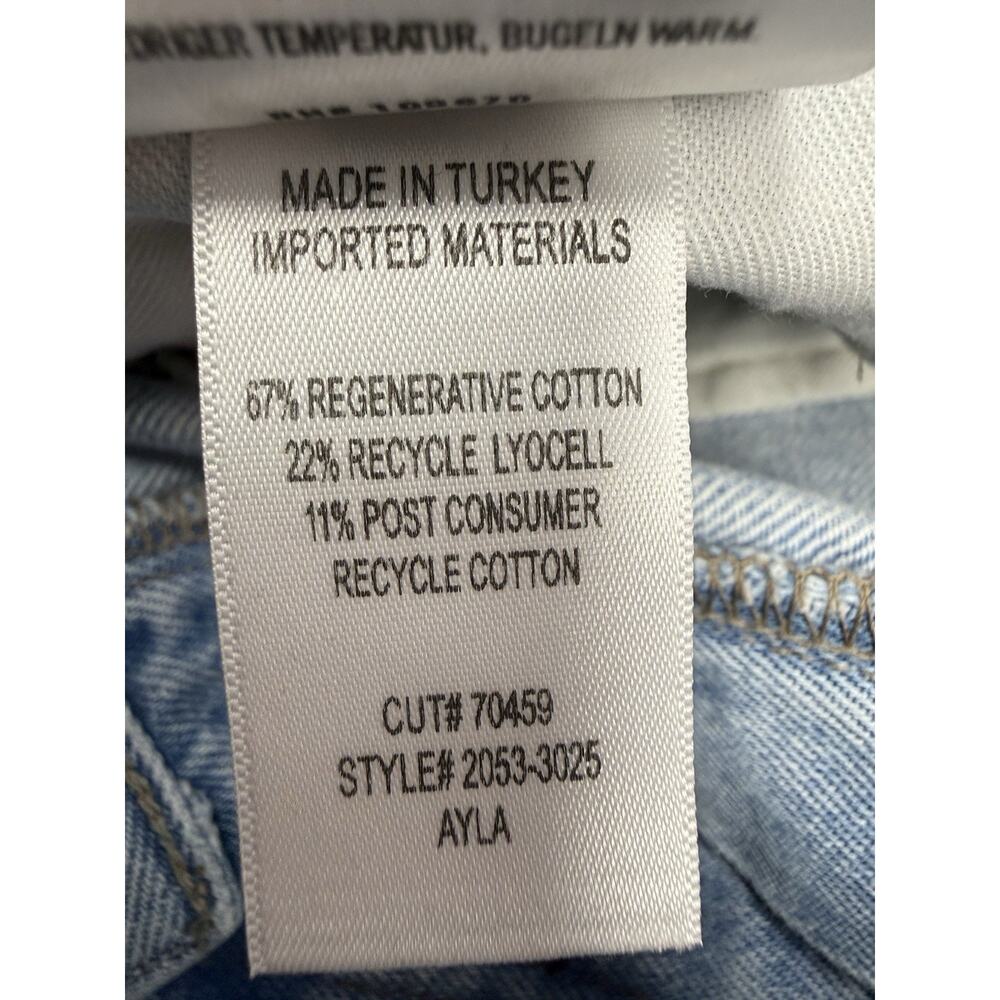 Citizens of Humanity Ayla Baggy Jeans Pagoda Distressed Wide Leg 27 - Picture 13 of 13